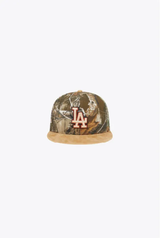 Los Angeles Dodgers Real Tree 59FIFTY sold by Peace-Collective