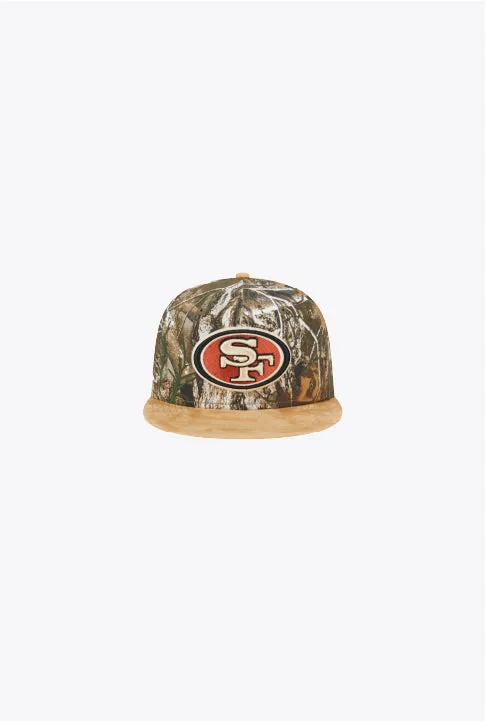 San Fransisco 49ers Real Tree 59FIFTY sold by Peace-Collective