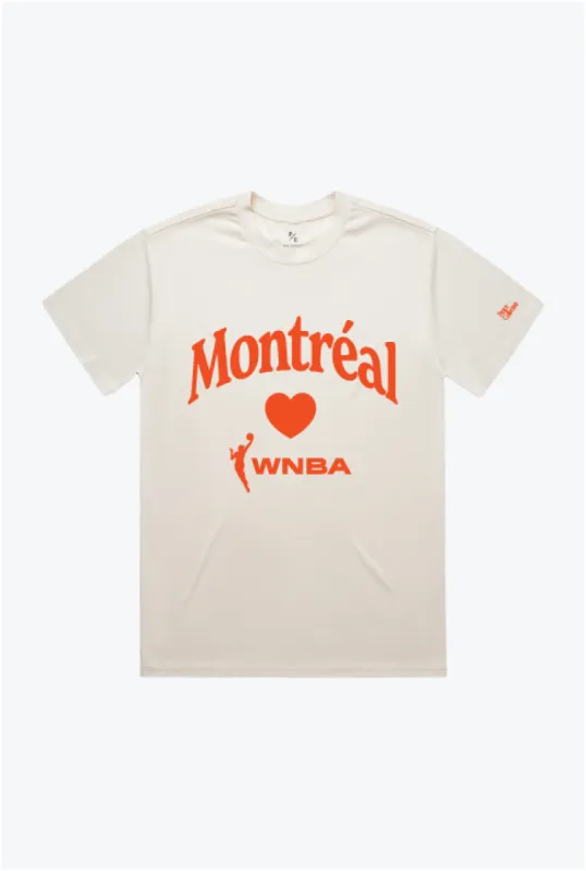WNBA T-Shirt - Ivory sold by Peace-Collective