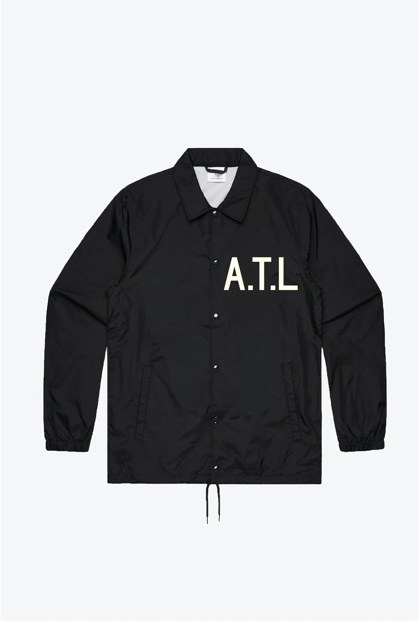 Atlanta Braves Coach Jacket - Black sold by Peace-Collective