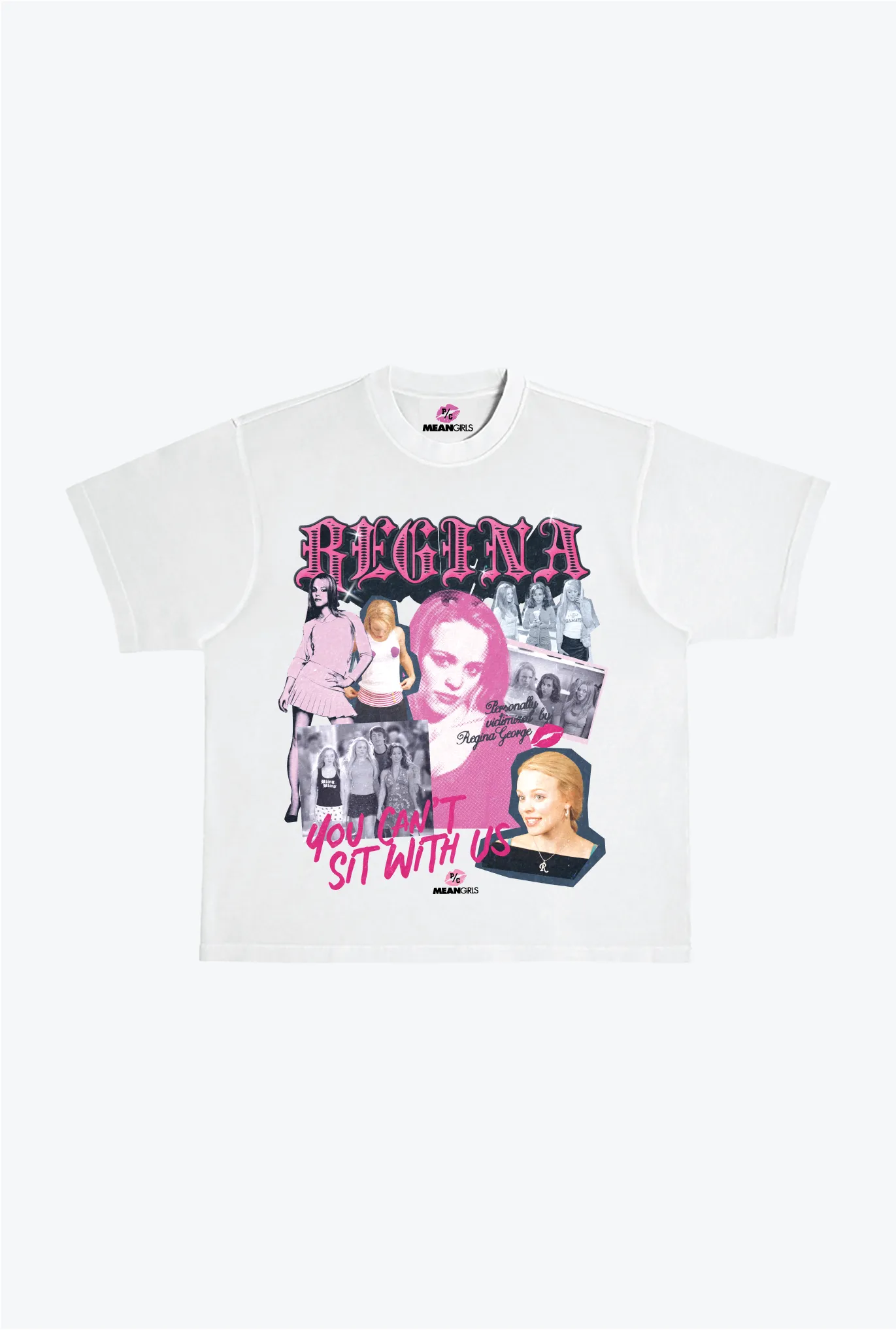 P/C x Mean Girls Regina Heavyweight T-Shirt - White sold by Peace-Collective