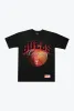 Chicago Bulls Script Heavyweight T-Shirt - Black sold by Peace-Collective