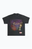 Toronto Raptors Swish Garment Dyed Heavyweight T-Shirt - Black sold by Peace-Collective