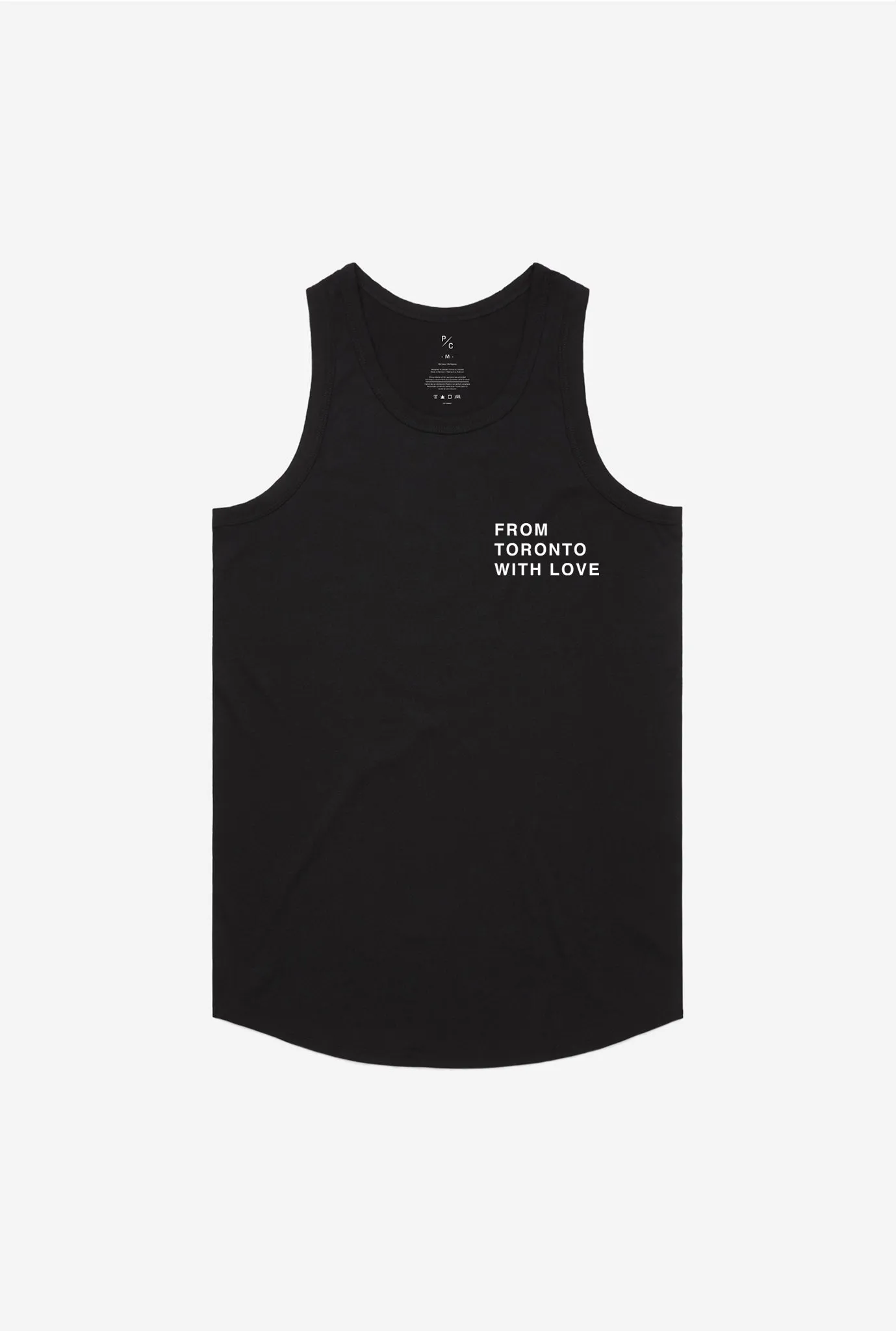 From Toronto with Love Tank - Black sold by Peace-Collective product image thumbnail 4