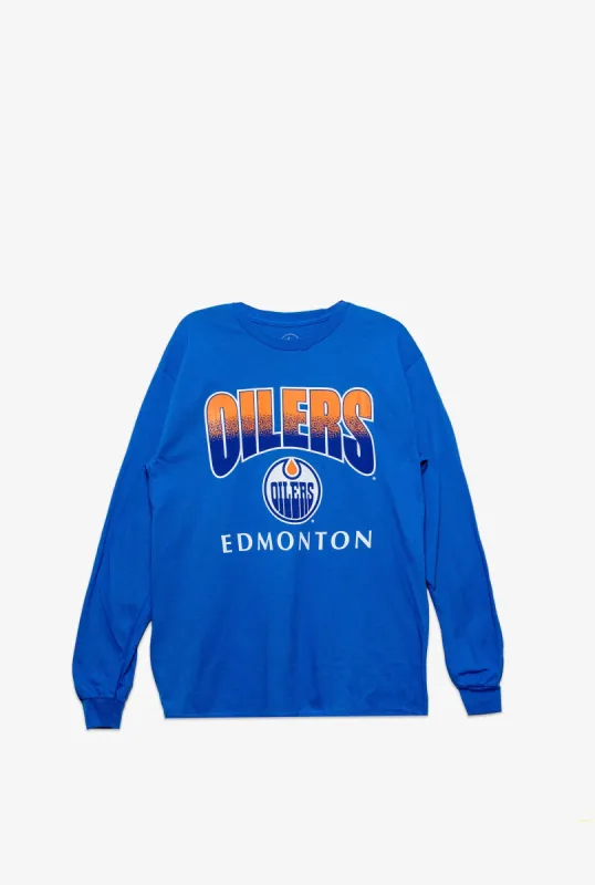Edmonton Oilers Sweep Down Long Sleeve sold by Peace-Collective