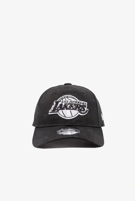 Los Angeles Lakers 9TWENTY Adjustable Cap - Black sold by Peace-Collective