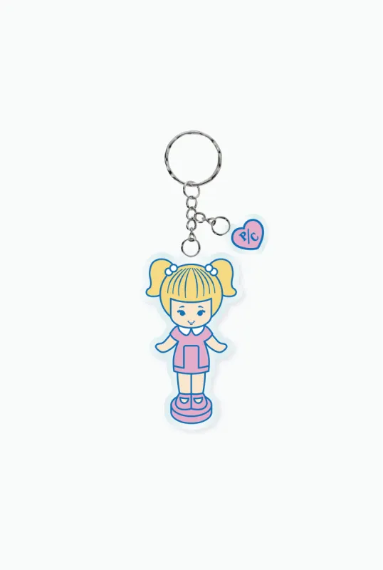 Polly Pocket™ x P/C Keychain - Pink sold by Peace-Collective