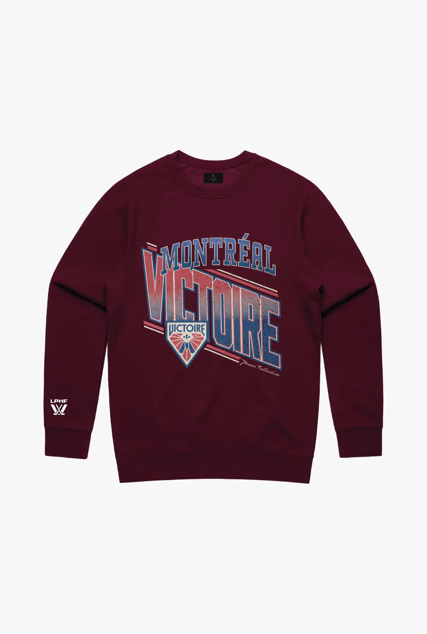Montréal Victoire Crewneck - Maroon sold by Peace-Collective