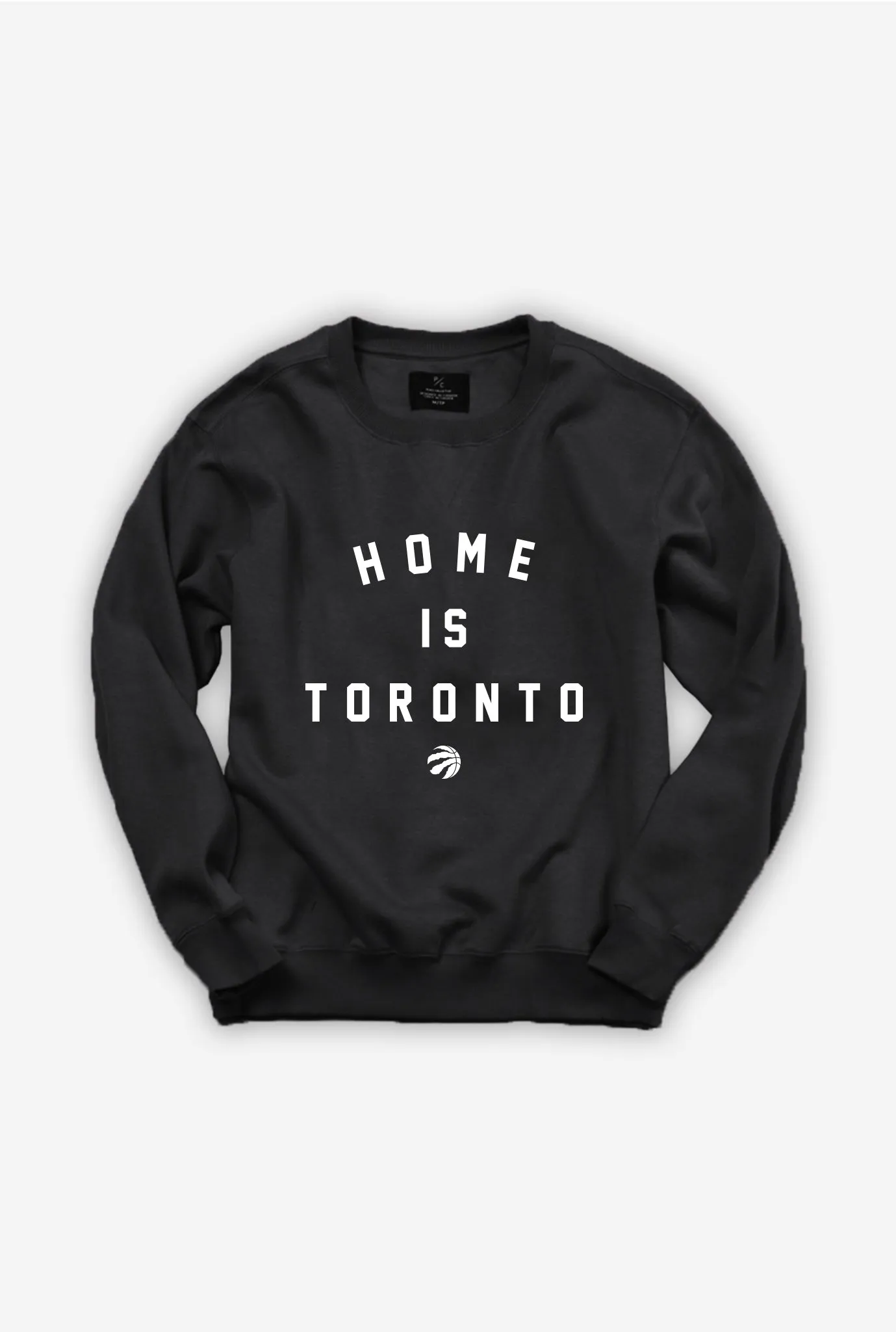 Home is Toronto Raptors Ball Crewneck - Black sold by Peace-Collective