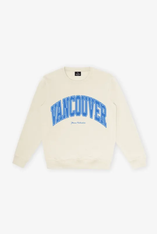 Vancouver Vintage Crewneck - Ivory sold by Peace-Collective
