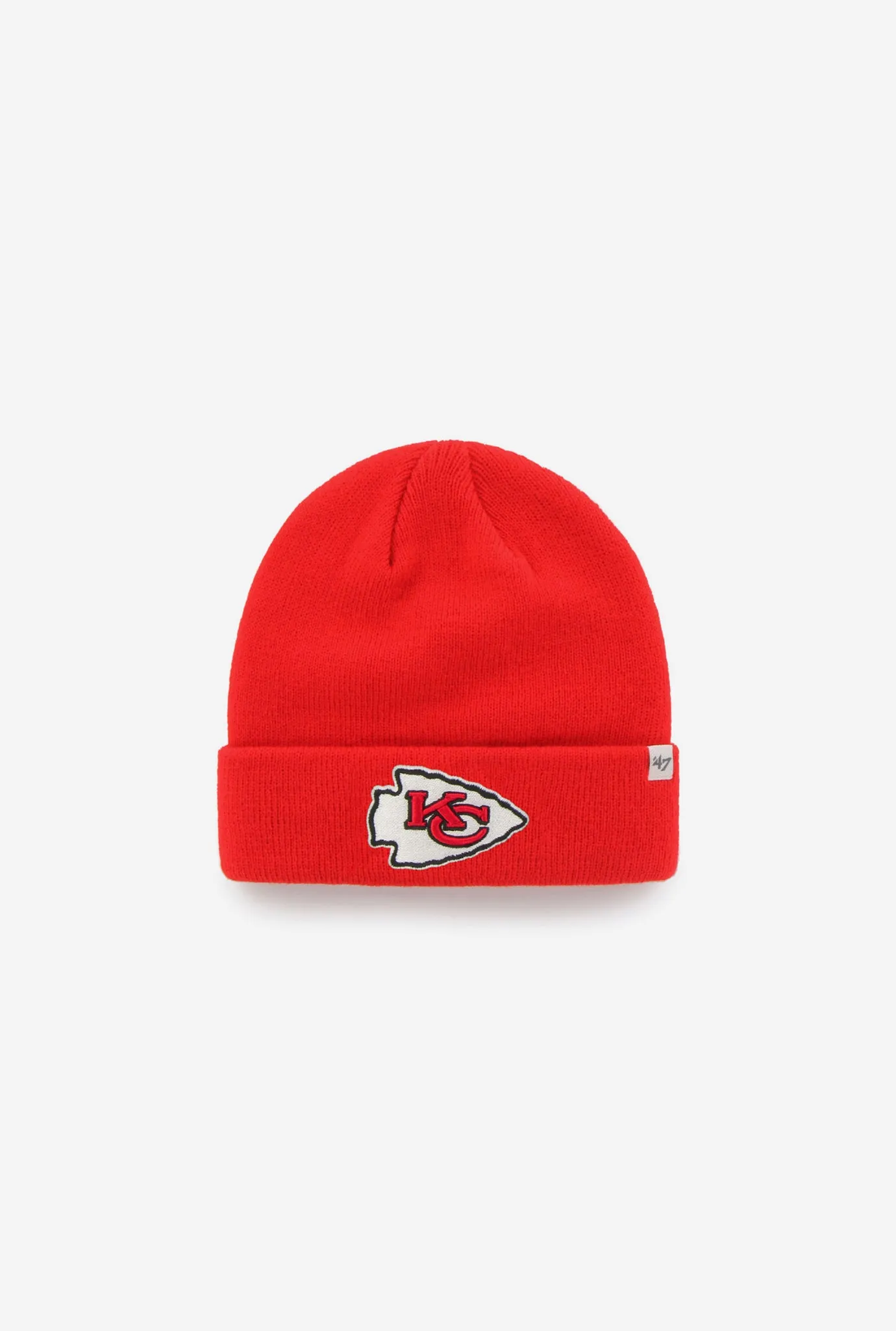 Kansas City Chiefs Raised Cuff Knit Hat - Red sold by Peace-Collective