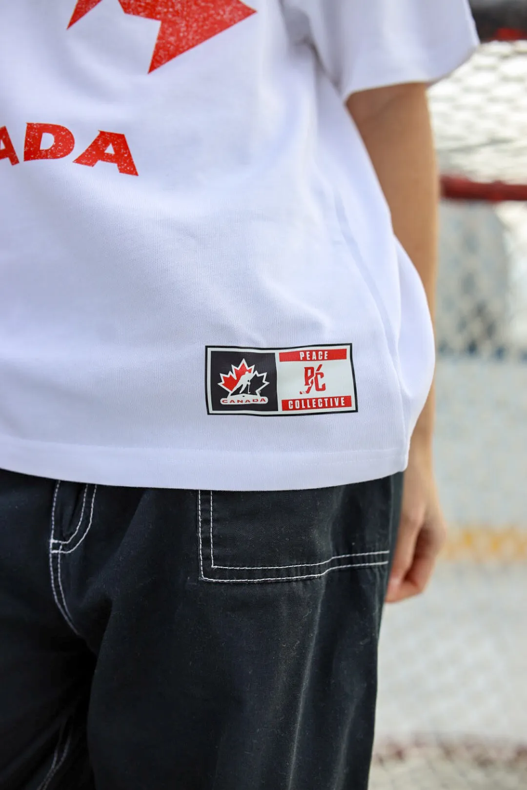 P/C x Hockey Canada Vintage Heavyweight T-Shirt - White sold by Peace-Collective product image thumbnail 4
