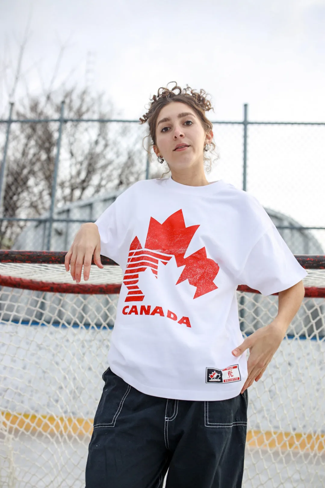 P/C x Hockey Canada Vintage Heavyweight T-Shirt - White sold by Peace-Collective product image thumbnail 2