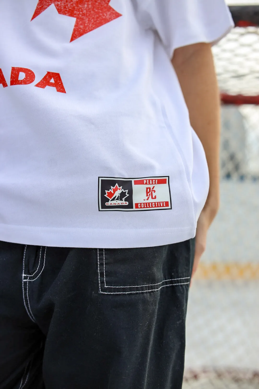 P/C x Hockey Canada Vintage Heavyweight T-Shirt - White sold by Peace-Collective product image thumbnail 5