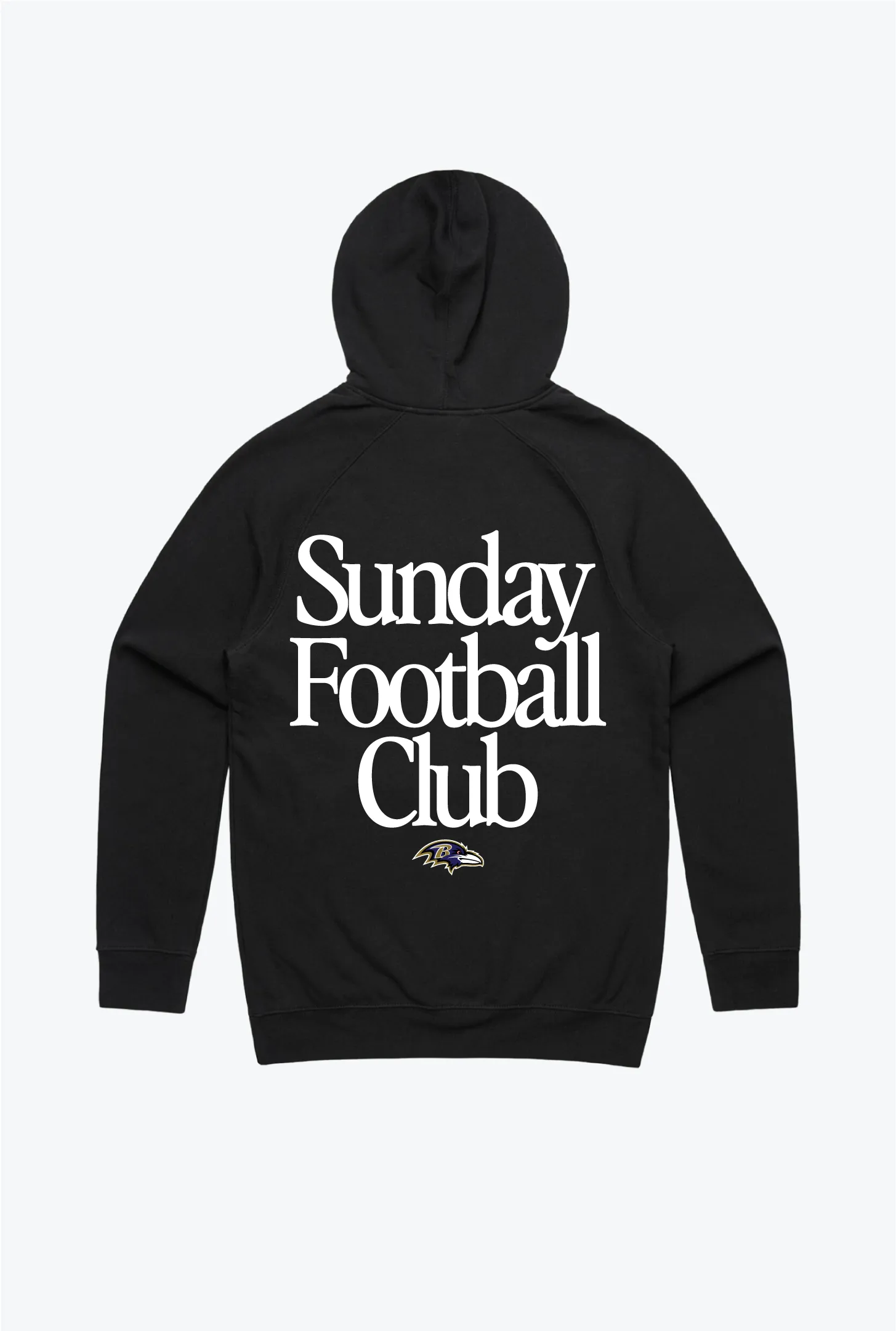 Baltimore Ravens Sunday Football Club Hoodie - Black sold by Peace-Collective product image thumbnail 2