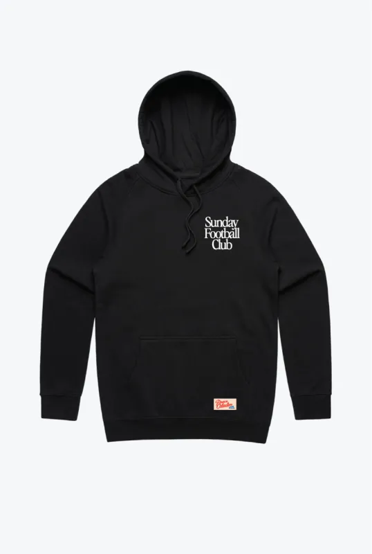 Baltimore Ravens Sunday Football Club Hoodie - Black sold by Peace-Collective