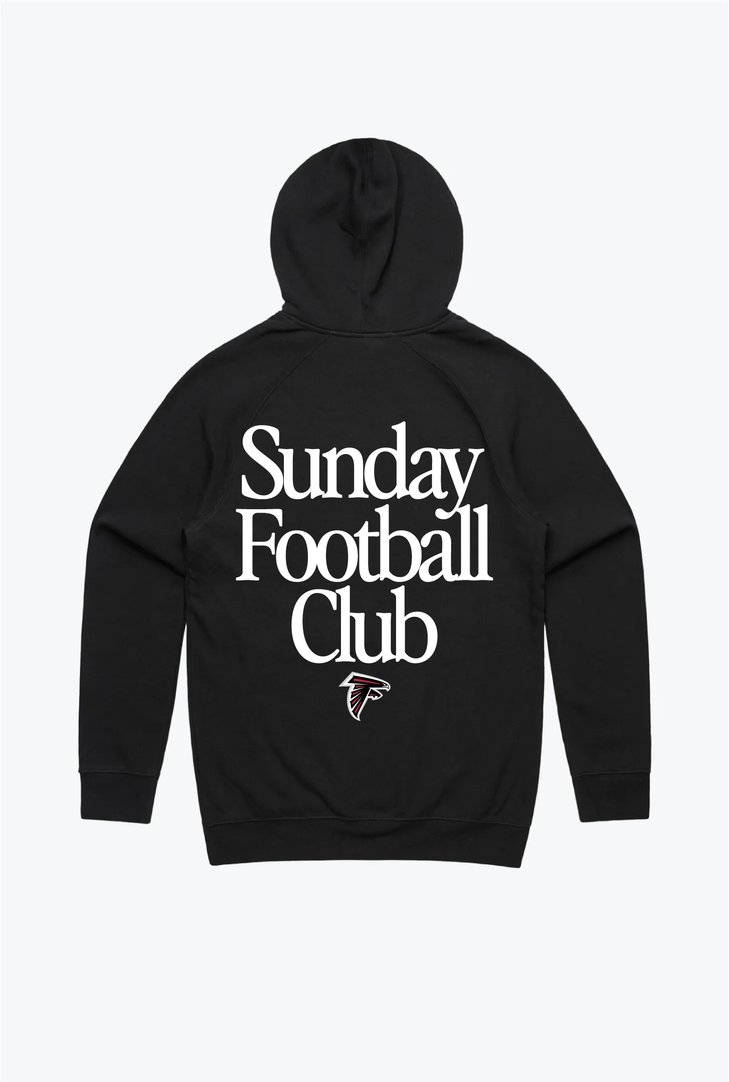 Atlanta Falcons Sunday Football Club Hoodie - Black sold by Peace-Collective