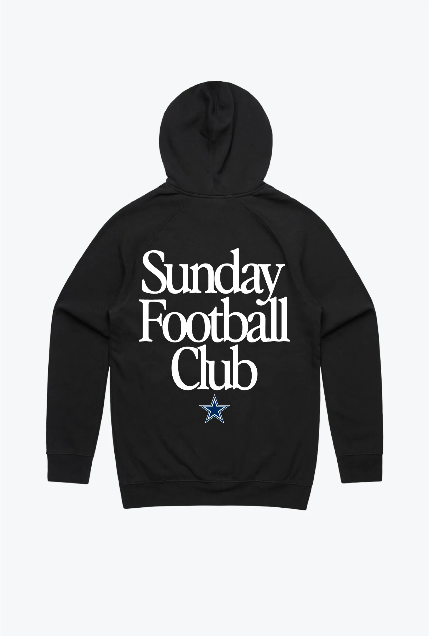 Dallas Cowboys Sunday Football Club Hoodie - Black sold by Peace-Collective