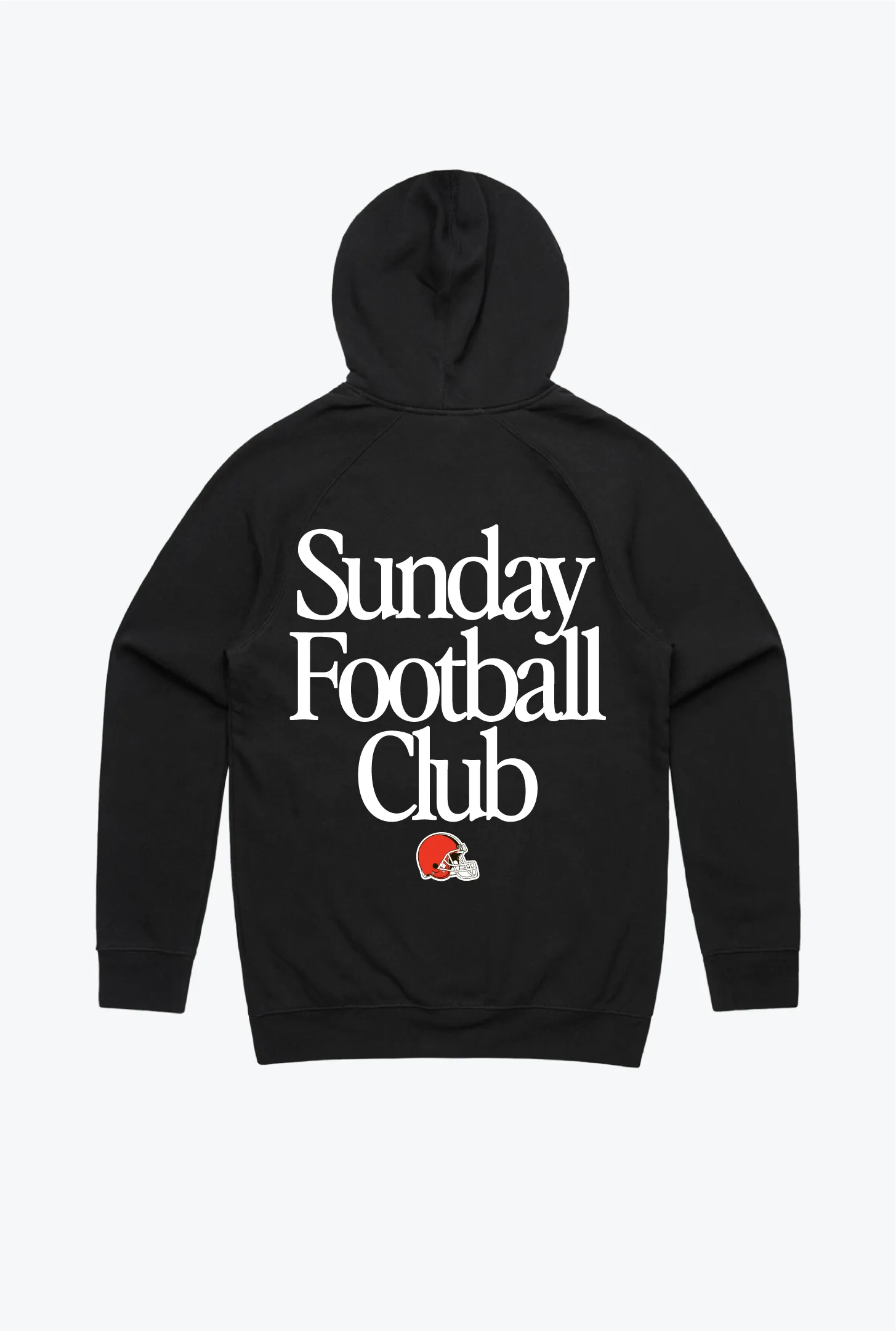 Cleveland Browns Sunday Football Club Hoodie - Black sold by Peace-Collective