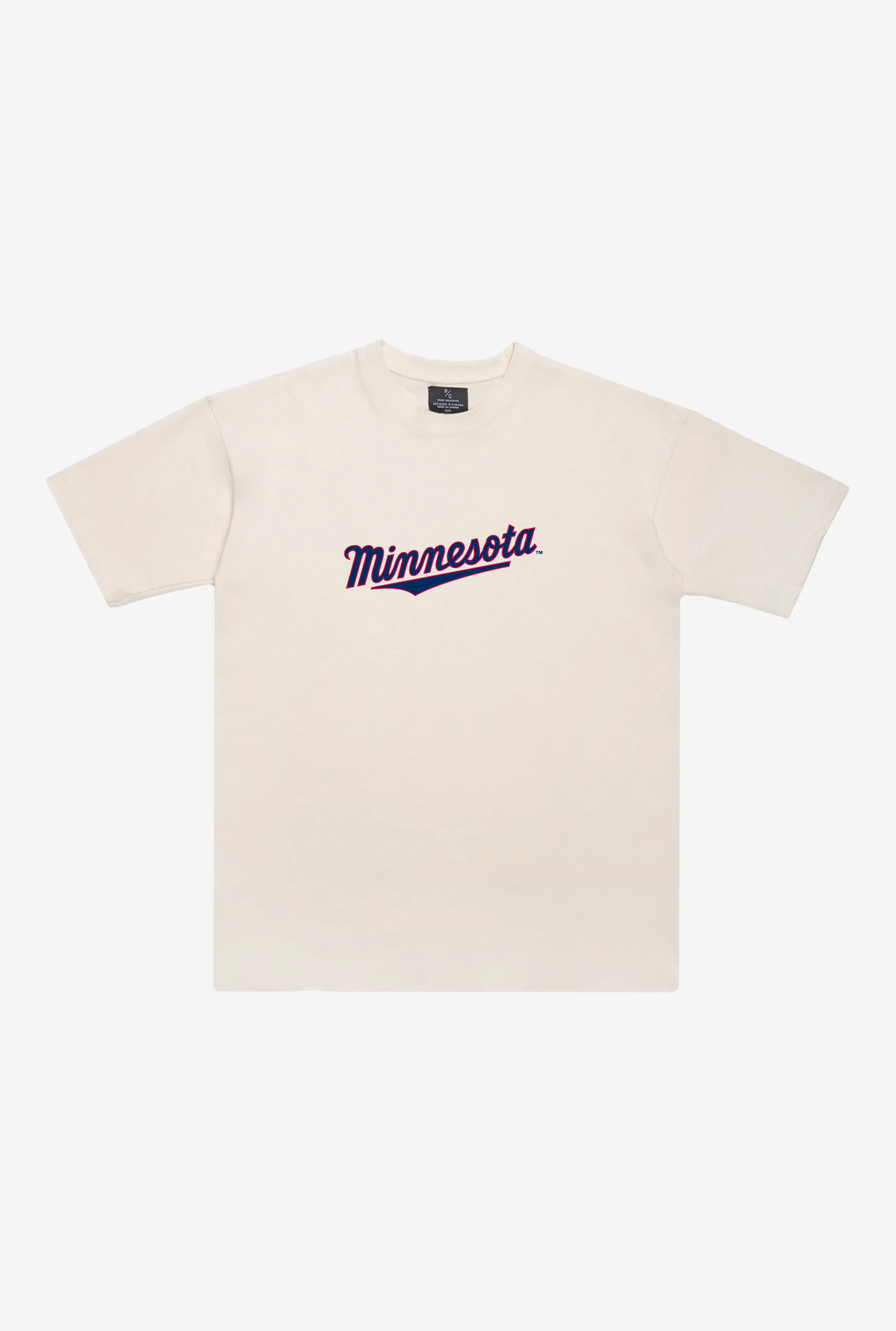 Minnesota Twins Heavyweight T-Shirt - Natural sold by Peace-Collective