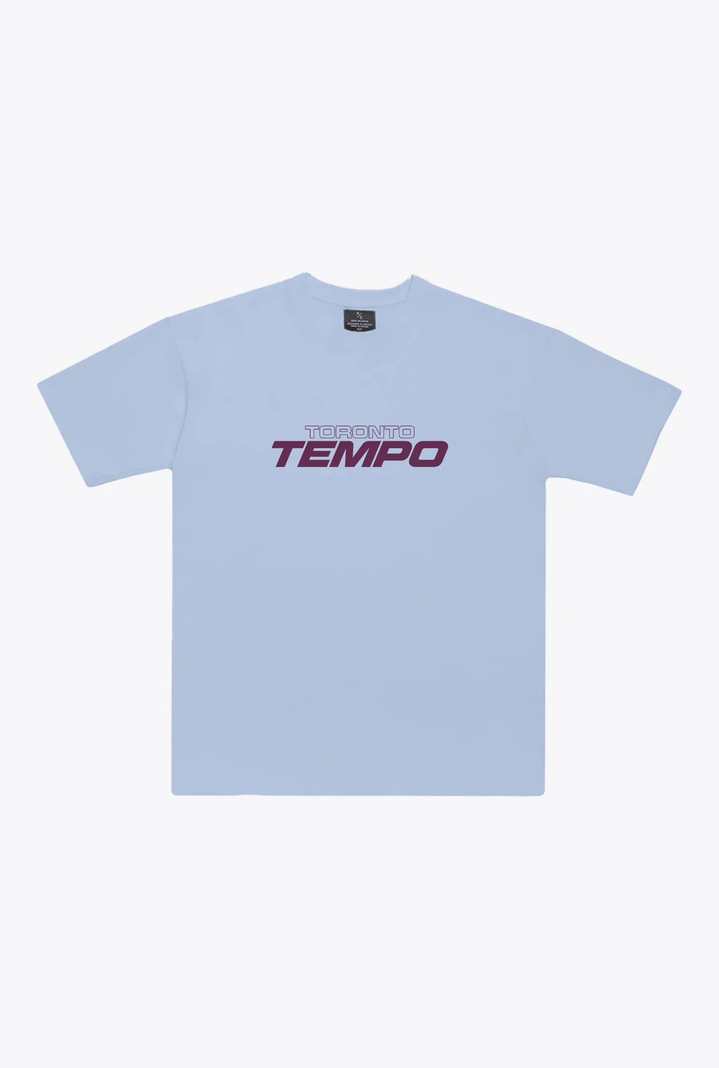 Toronto Tempo Heavyweight T-Shirt - Hydrogen Blue sold by Peace-Collective product image thumbnail 2