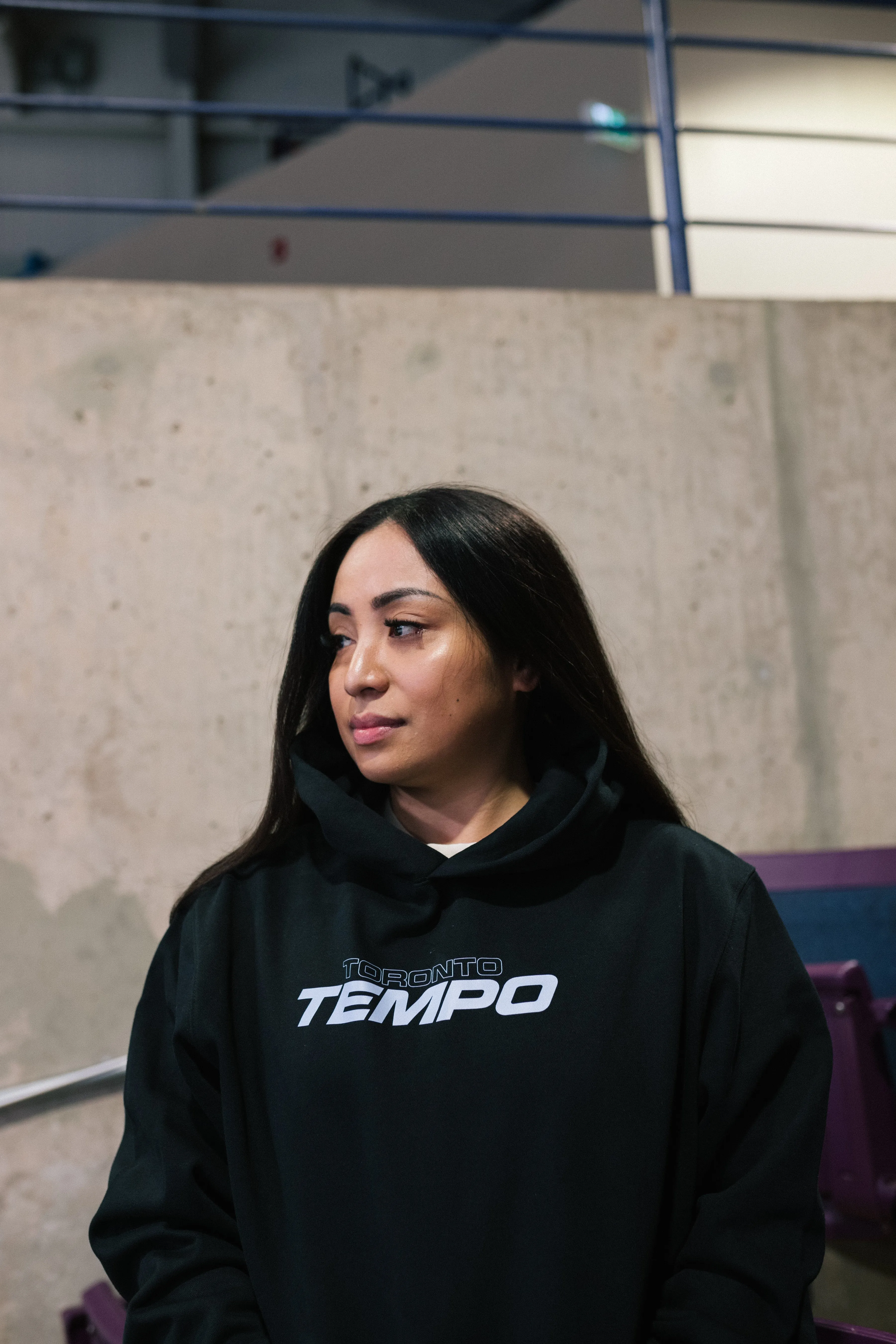 Toronto Tempo Heavyweight Hoodie - Black sold by Peace-Collective product image thumbnail 2