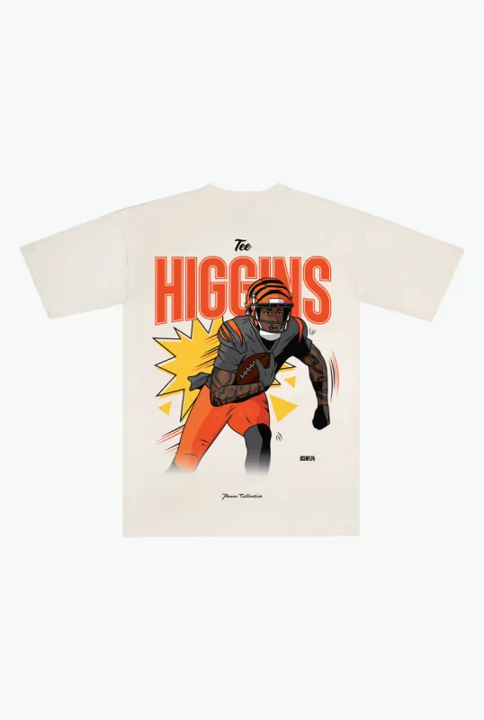 Tee Higgins Heavyweight T-Shirt - Ivory sold by Peace-Collective