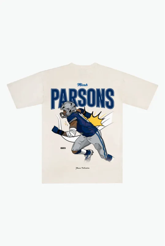 Micah Parsons Heavyweight T-Shirt - Ivory sold by Peace-Collective