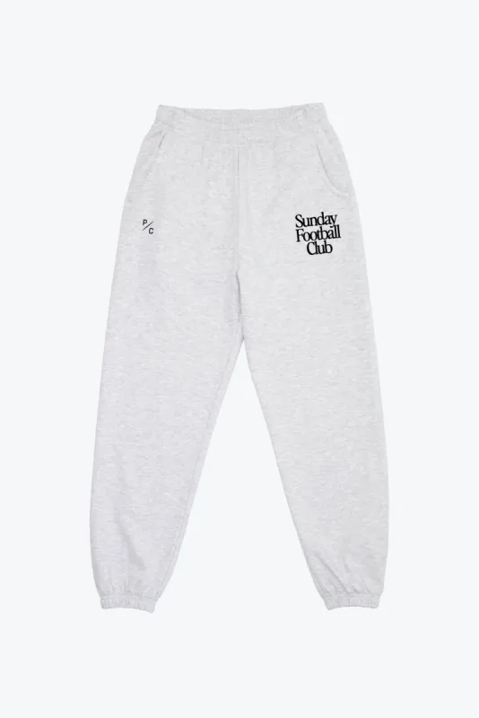 Sunday Football Club SuperHeavy™️ Jogger - Ash sold by Peace-Collective
