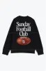 Sunday Football Club SuperHeavy™️ Crewneck - Black sold by Peace-Collective