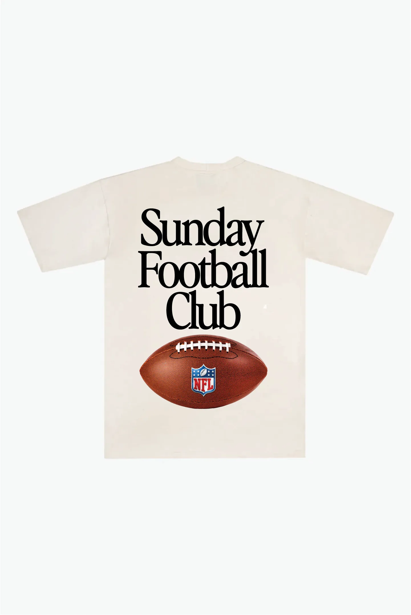 Sunday Football Club Heavyweight T-Shirt - Ivory sold by Peace-Collective