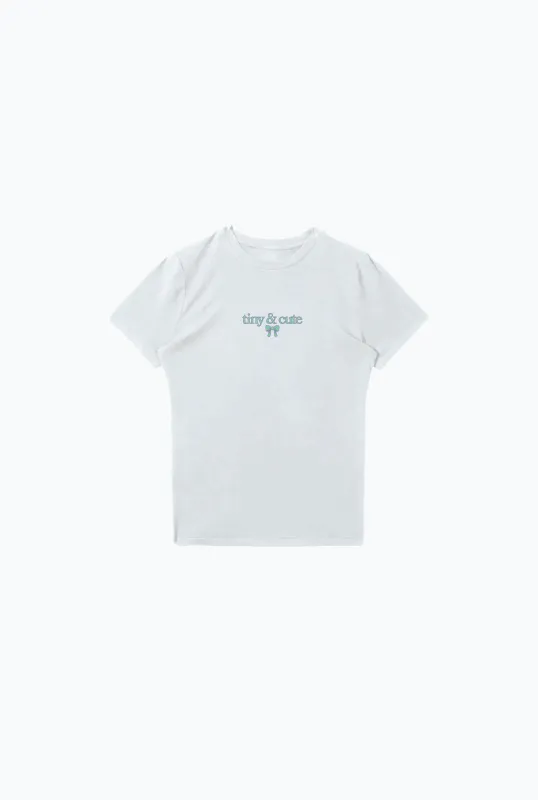 Polly Pocket™ x P/C Tiny & Cute Baby Tee - White sold by Peace-Collective
