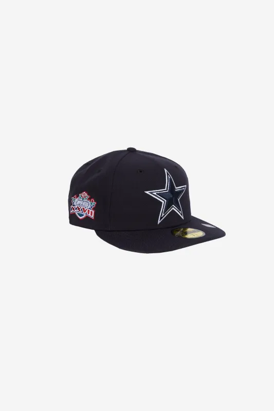 Dallas Cowboys Super Bowl XXVII 59FIFTY made by New Era