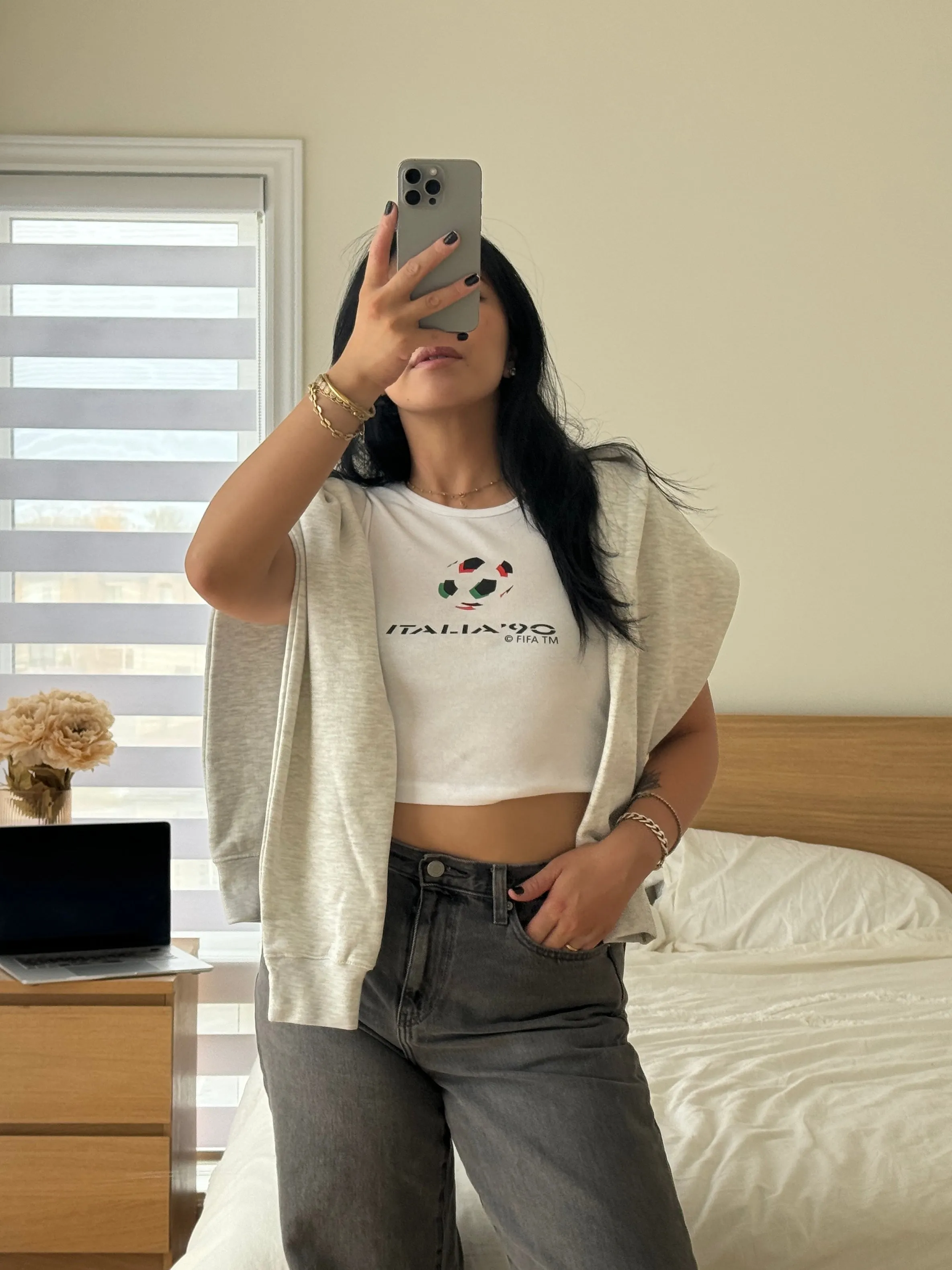 FIFA Italy '90 World Cup Baby Tee - White sold by Peace-Collective product image thumbnail 5