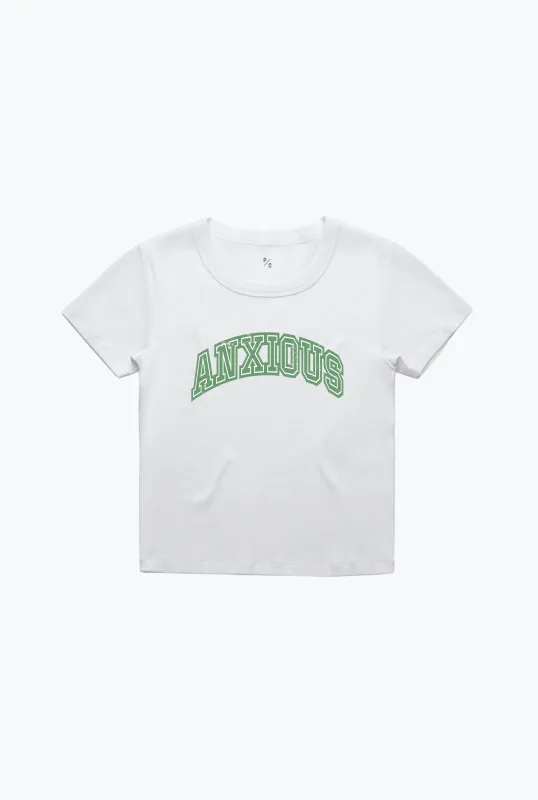Anxious Baby Tee - White sold by Peace-Collective