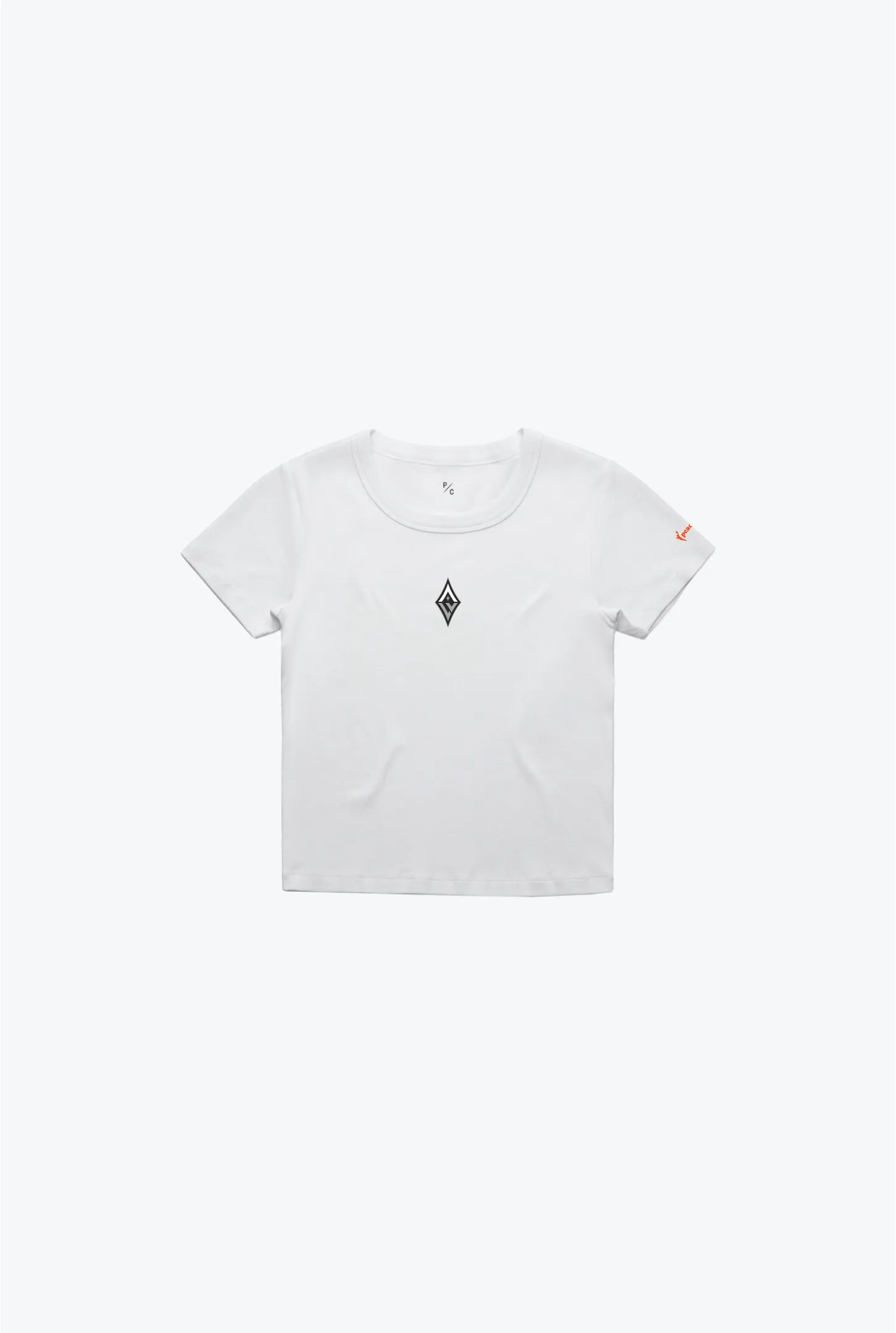 Las Vegas Aces Baby Tee - White sold by Peace-Collective