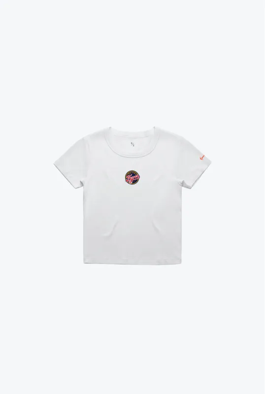 Indiana Fever Baby Tee - White sold by Peace-Collective