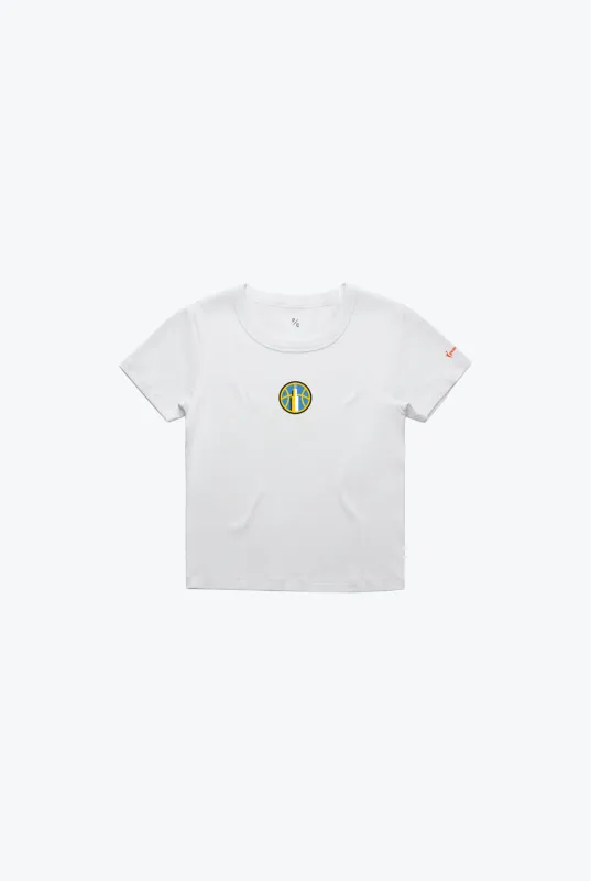 Chicago Sky Baby Tee - White sold by Peace-Collective