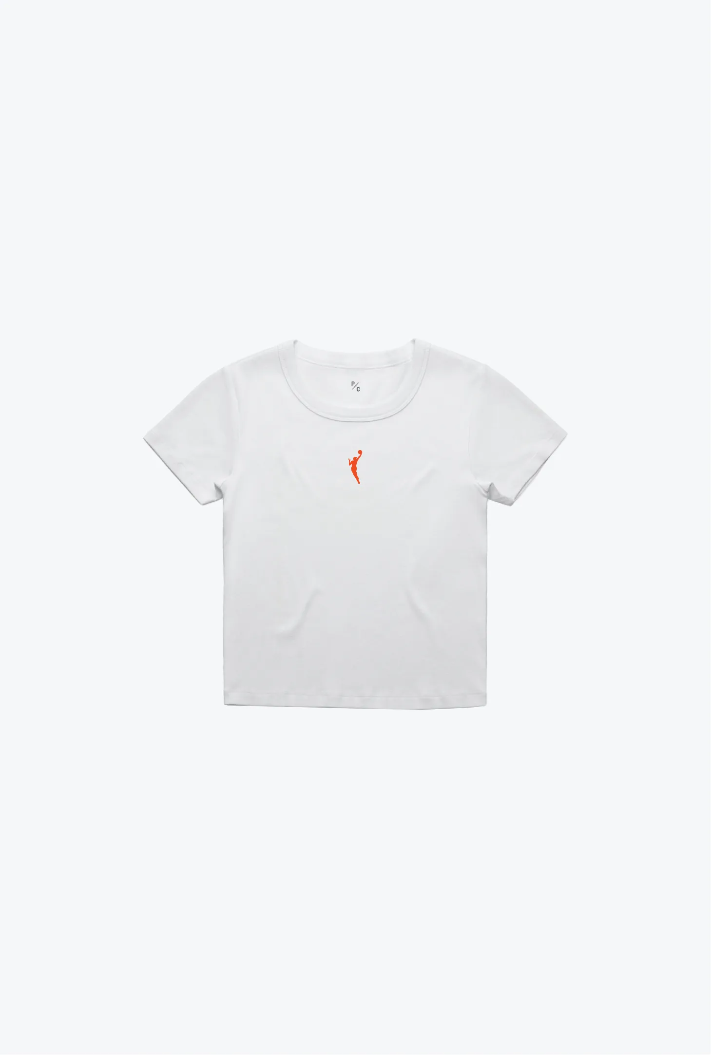 WNBA Logo Baby Tee - White sold by Peace-Collective