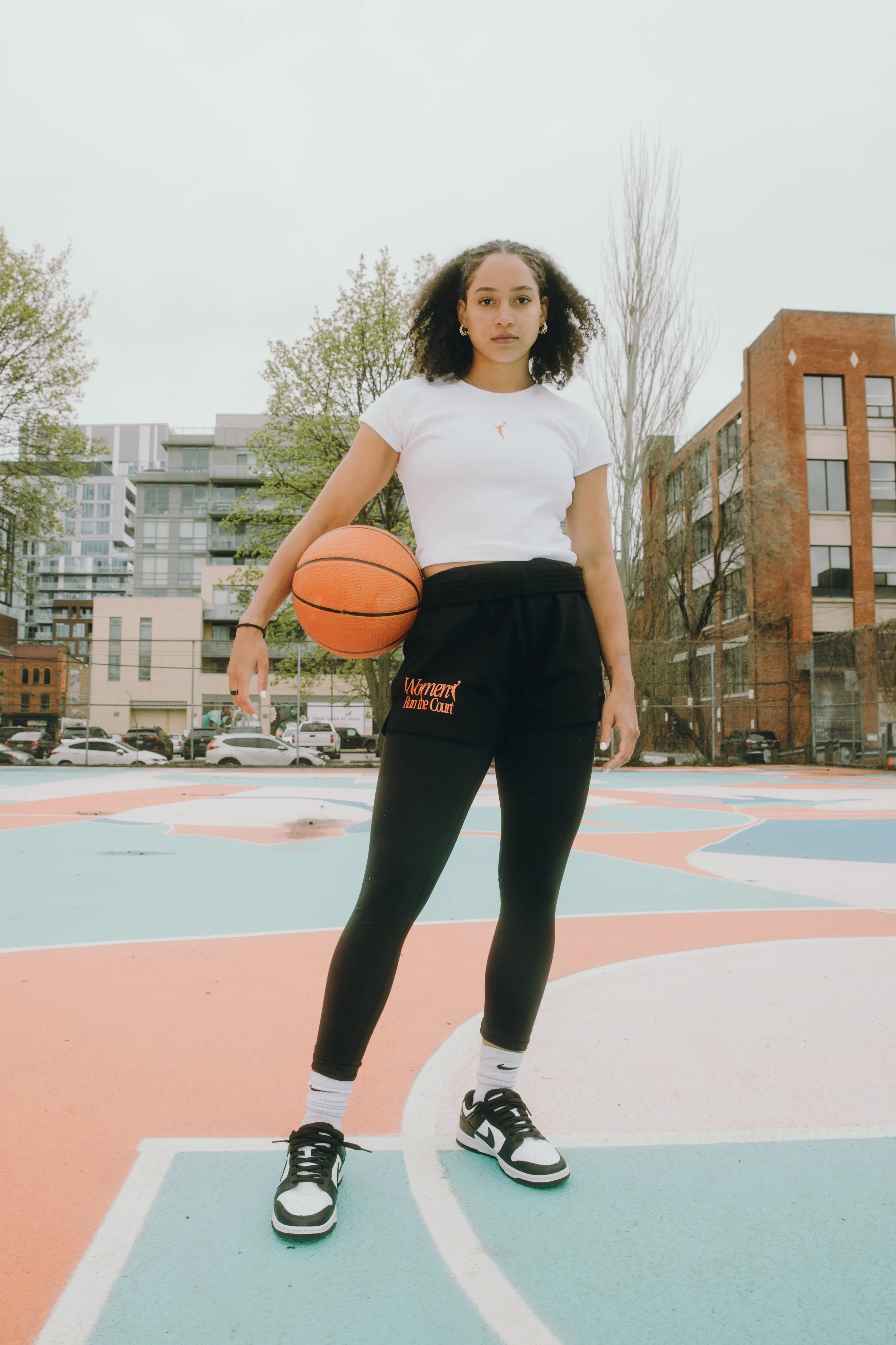 WNBA Logo Baby Tee - White sold by Peace-Collective product image thumbnail 4