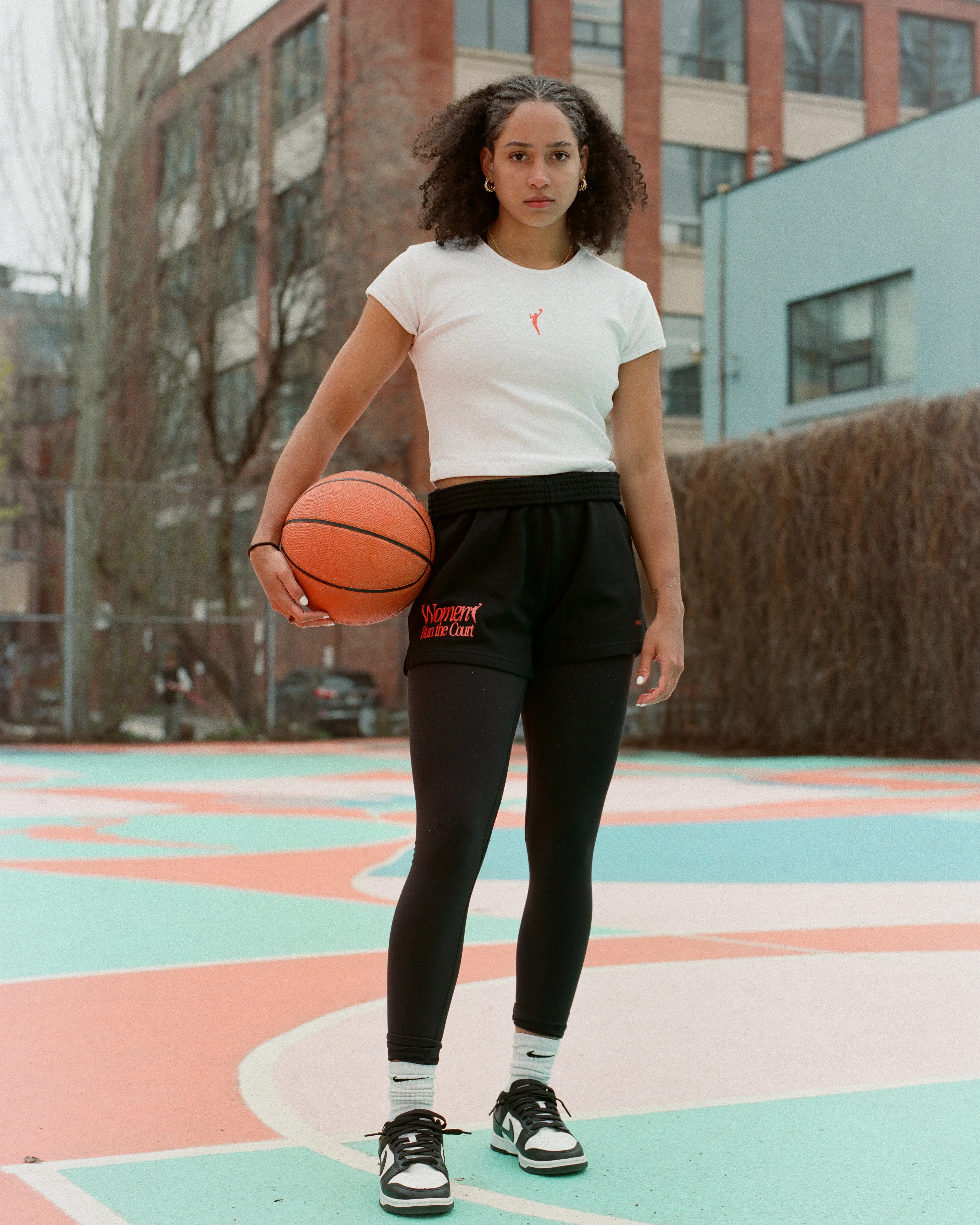 WNBA Logo Baby Tee - White sold by Peace-Collective product image thumbnail 5