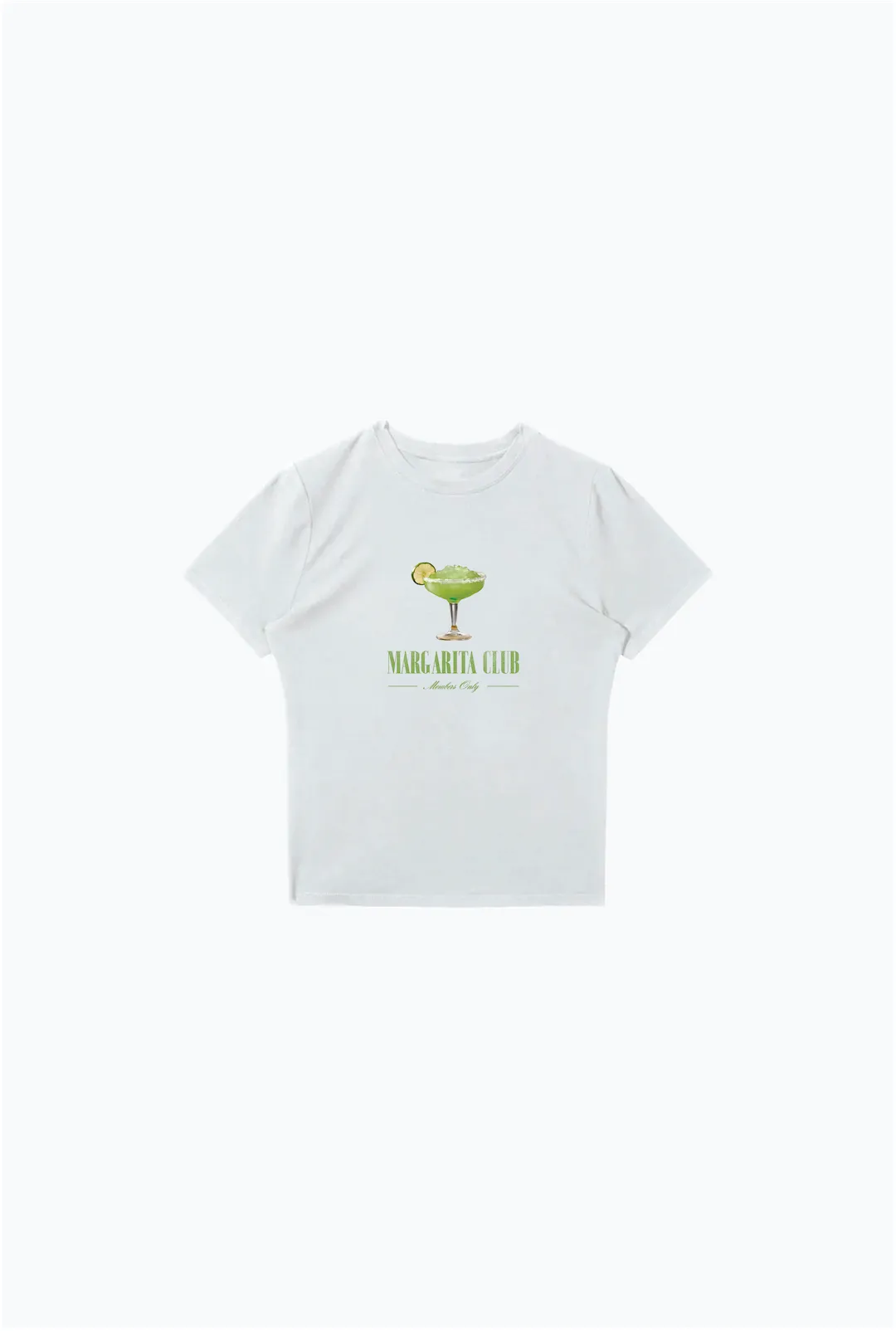 Margarita Club Baby Tee - White sold by Peace-Collective