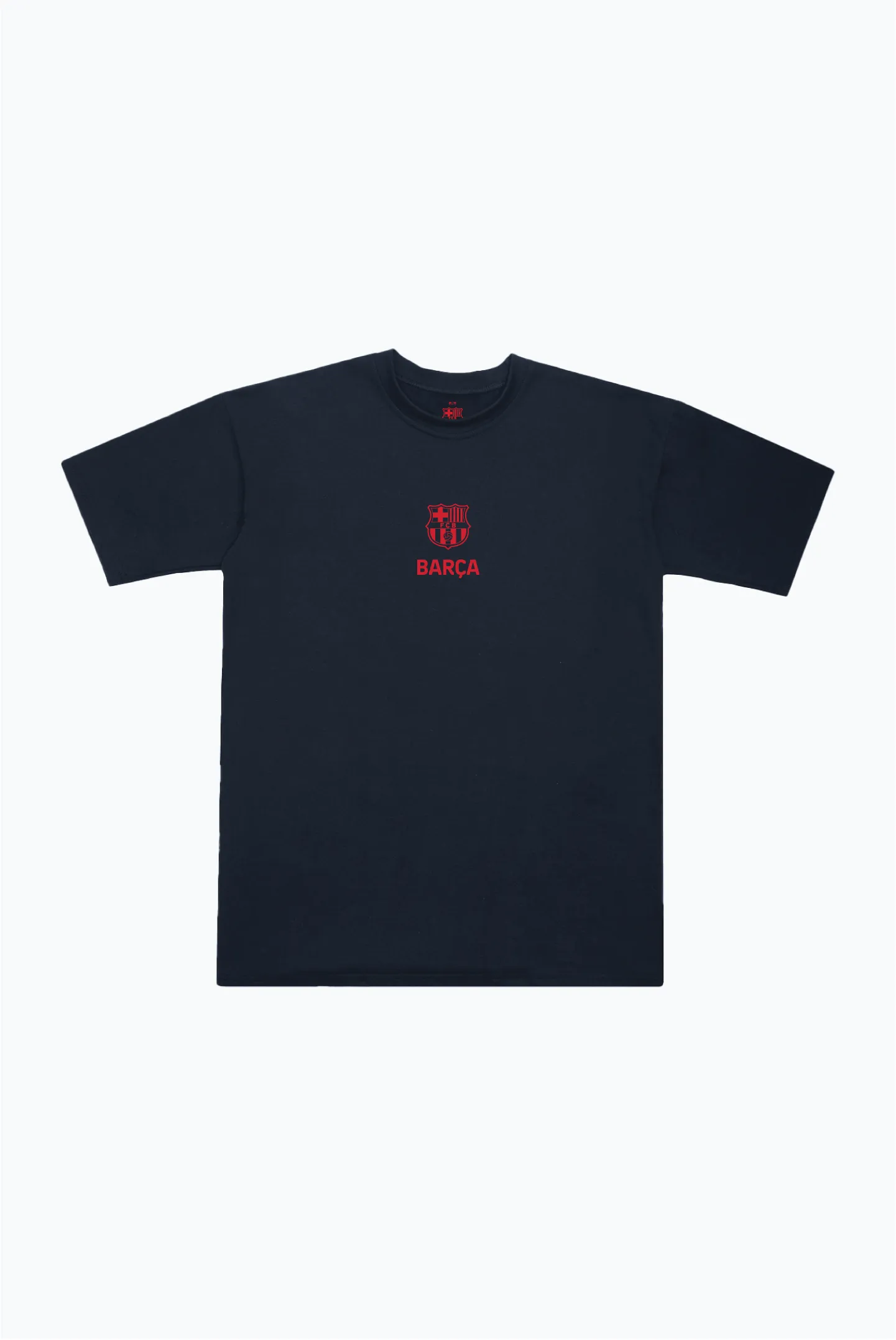 FC Barcelona Heavyweight T-Shirt - Navy sold by Peace-Collective