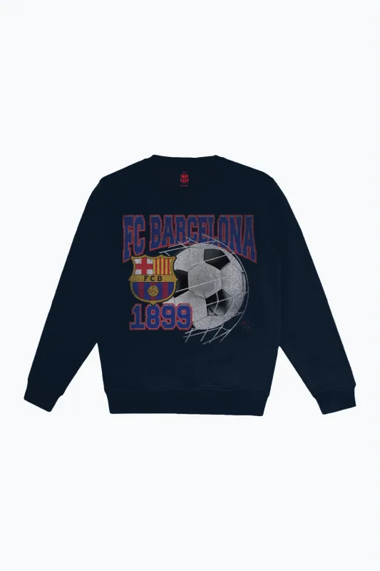 FC Barcelona 1899 Crewneck - Navy made by Peace-Collective