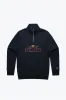 FC Barcelona Vintage Quarter Zip - Navy sold by Peace-Collective