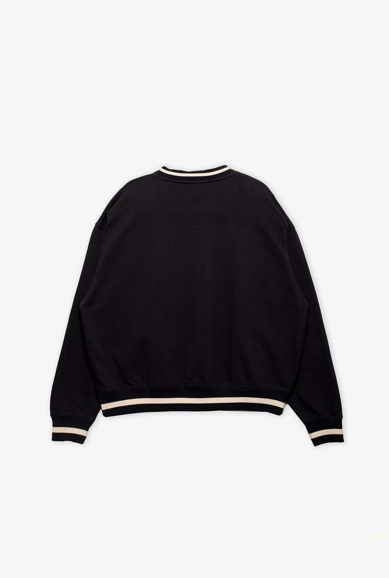 Boston Celtics Ribbed Heavyweight Crewneck - Black sold by Peace-Collective product image thumbnail 2