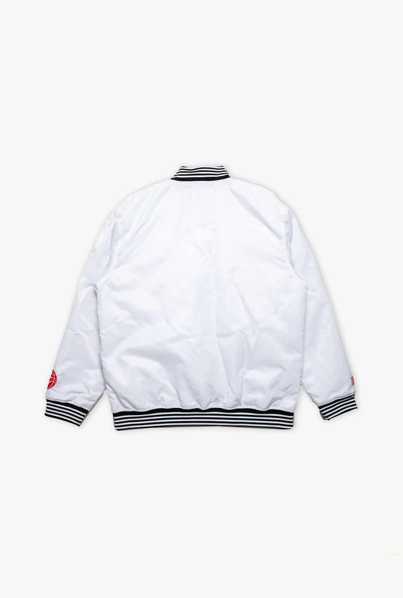 Los Angeles Lakers Nylon Varsity Jacket - White sold by Peace-Collective product image thumbnail 2