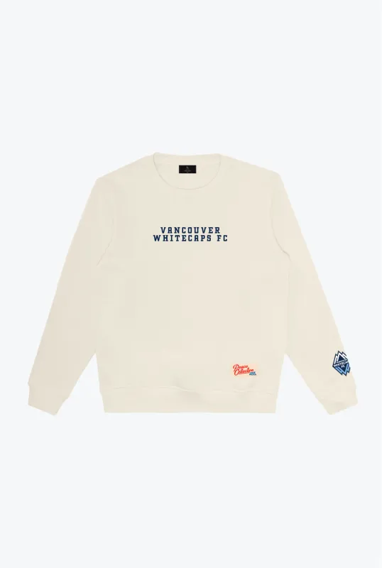 Vancouver Whitecaps FC Spirit Crewneck - Ivory sold by Peace-Collective