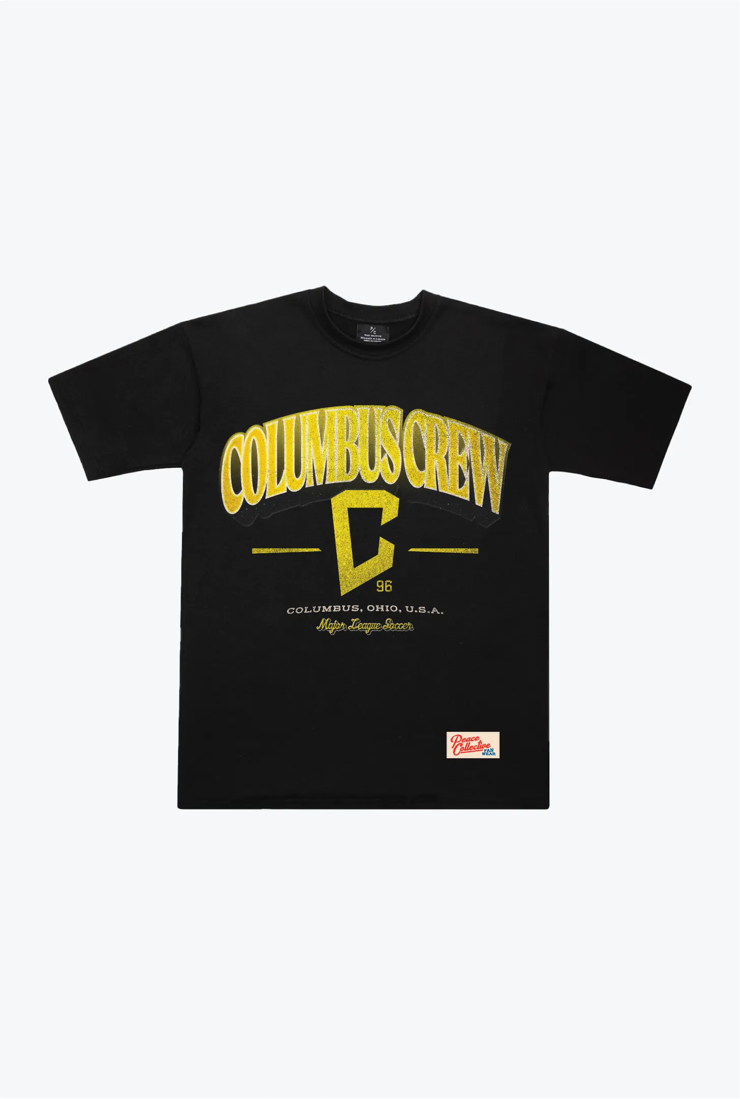 Columbus Crew Staple Heavyweight T-Shirt - Black sold by Peace-Collective