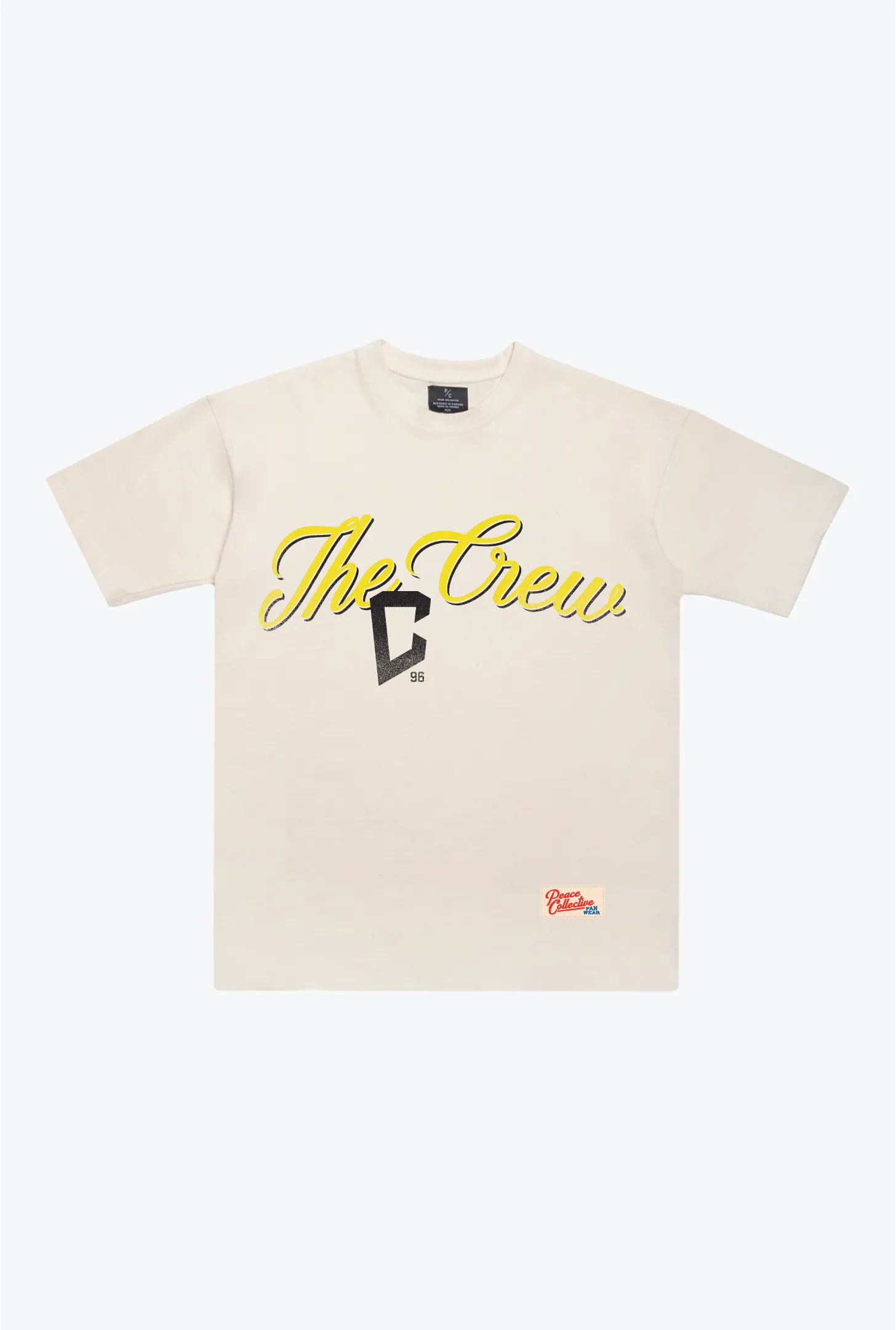 Columbus Crew Script Heavyweight T-Shirt - Ivory sold by Peace-Collective
